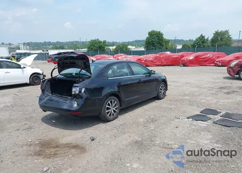 2017 Volkswagen Jetta 1.4T Se из США, поврежденный, VIN 3VWDB7AJ1HM323054